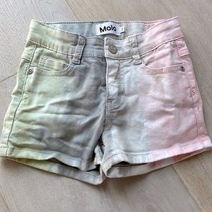 Molo - Girls shorts - Tie Dye - Size 116 (girls 6)